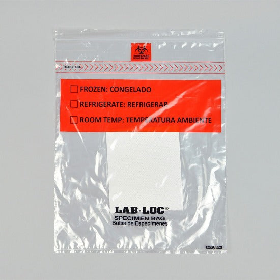Biohazard Specimen Bags