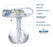 Applied Medical Technologies MiniONE Low Profile Balloon Button Gastrostomy Tube 18 Fr. 4.4 cm Silicone - 1-5-1844-I