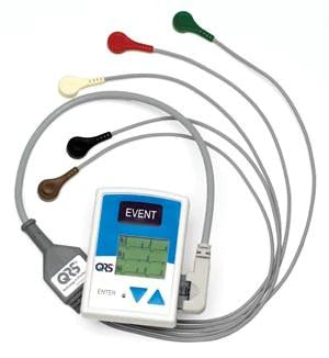 QRS Diagnostic - Holter Kit 5 Lead Q200/HE Holter - 700005-00