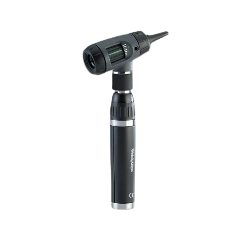 Welch Allyn MacroView 3.5 V SureColor LED Fiber-Optic Otoscope with Throat Illuminator, Reusable Ear Specula - 23820-L