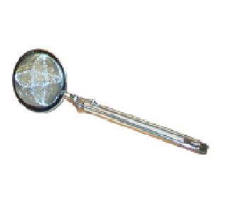 Healthmark Round Nic-Nac Bskt with handle - 1.75" in, 3 per Pack  - HMK-NIC-MICRO-1