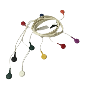 Welch Allyn 46" Lead Form Patient Cable, 12-lead, 10-wire - AHA Holter - 9293-017-50