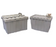 Healthmark Flip-Top Containers