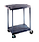 Healthmark Plastic Utility Carts - 2 Shelf - 24" x 18" x 33" in, - HMK-HE-32