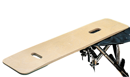 Hausmann Bariatric Wood Transfer Board, "Two Cutouts" - 35" x 8", - 5085