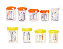Starplex Leakbuster Container with Orange "O-Ring" Cap, Clear (Sterile), "60ml" - B602-1O