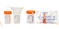 Starplex Midstream Container, Polyurethane White Funnels (Non-Sterile) - BFUNBK