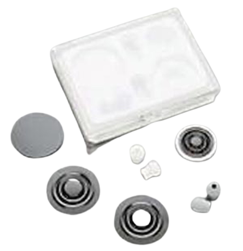 Welch Allyn Accessory Kit, Includes 1 Pediatric Chestpiece, 1 Flat Diaphragm, 2 Corrugated Diaphragms, 1 Pair Soft Rubber Eartips, 1 Pair Small Delrin Eartips - 5079-20