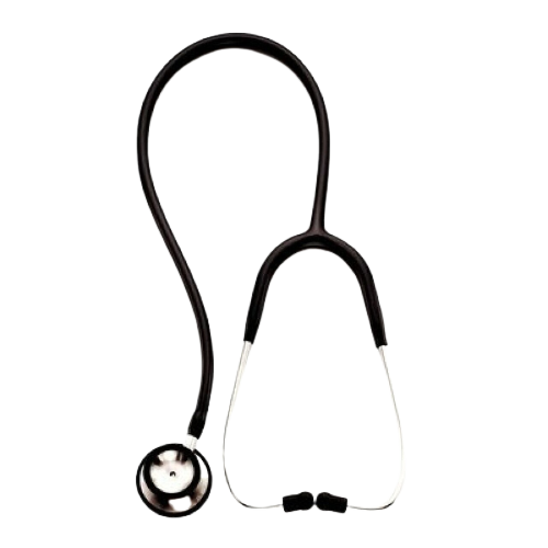 Welch Allyn Double-Head Chestpiece Assembly, Adult, Black - 5079-211
