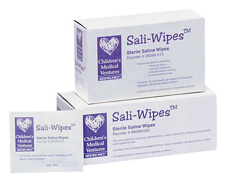 Philips Healthcare Sali-Wipes Sterile Saline Wipe - 98098-013