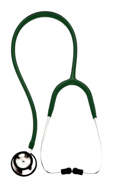 Welch Allyn Professional Stethoscope, Double-Head, 28 in. , Adult, Forest Green, 5-Year Warranty - 5079-285