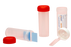 Starplex "30ml" Clear Slide Holder for 4 slides, Red "O-Ring" Cap - V302-SH