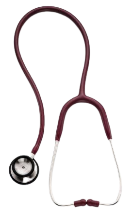 Welch Allyn Classic Stethoscope Professional Series Blue 1-Tube 22 Inch Tube Double-Sided Chestpiece - 5079-289
