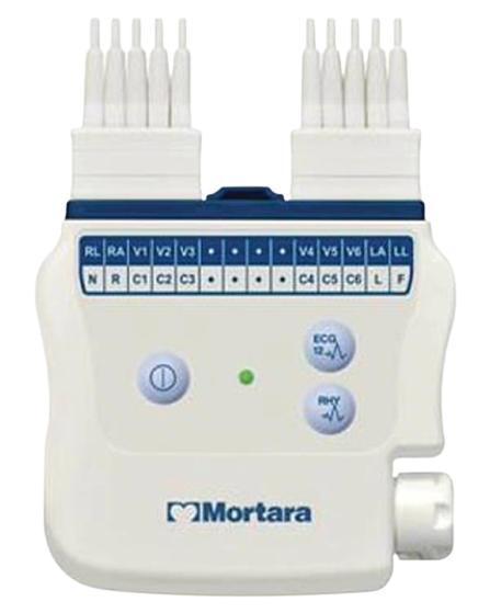 Welch Allyn Wireless Acquisition Module (WAM) with AHA Banana Lead Wires - 41000-031-50