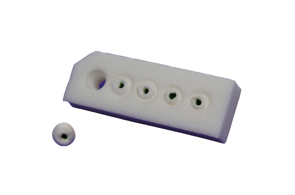 Fabco Cherry Dissector Sponges X-Ray Detectable, Sterile, 3/8" - 100 Pouches per Box, - 31051010