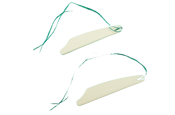 Fabco IVALON Anatomical Nasal Packings - 8.0cm Long x 1.5cm Wide x 3.0cm High