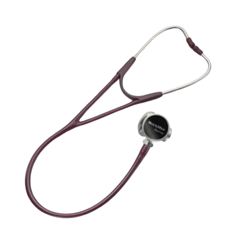 Welch Allyn Harvey Deluxe Triple Head Stethoscope, Burgundy, 28' in - 5079-322