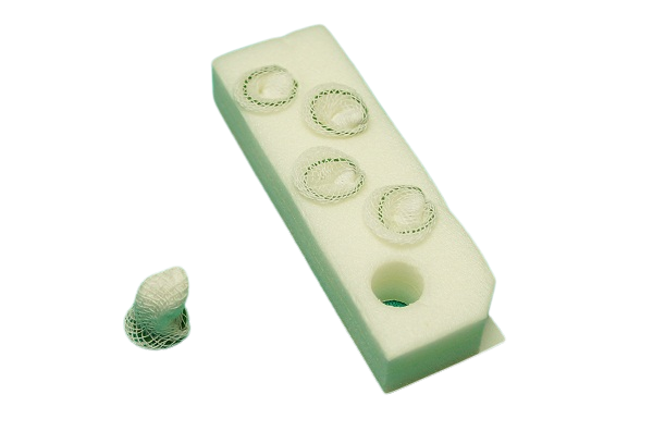Fabco Peanut Dissector Sponges X-Ray Detectable, Sterile, 3/4" X 5/8" - 100 Pouches per Box, - 31101010