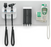 Welch Allyn System Includes: Wall Board, Wall Transformer (77710), Coaxial Ophthalmoscope (11720), Diagnostic Macroview Otoscope (23810), Kleenspec Dispenser (52400-PF) & SureTemp Plus Thermometer - 77791-MXNOBP