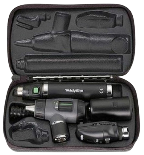 Welch Allyn 5V Deluxe Halolgen Otoscope-Opthamaloscope Set - 97110-MS