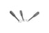 Integra ENT - Adenoid Curette Lusk 9-1/4 Inch Length Square Handle Size 4 Tip Angled 70° Fenestrated Rectangular Tip - 14-23004