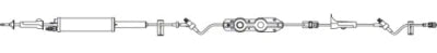 Outlook - Burette IV Pump Set 60 Drops / mL Drip Rate 120 Inch Tubing 2 Ports - 354215