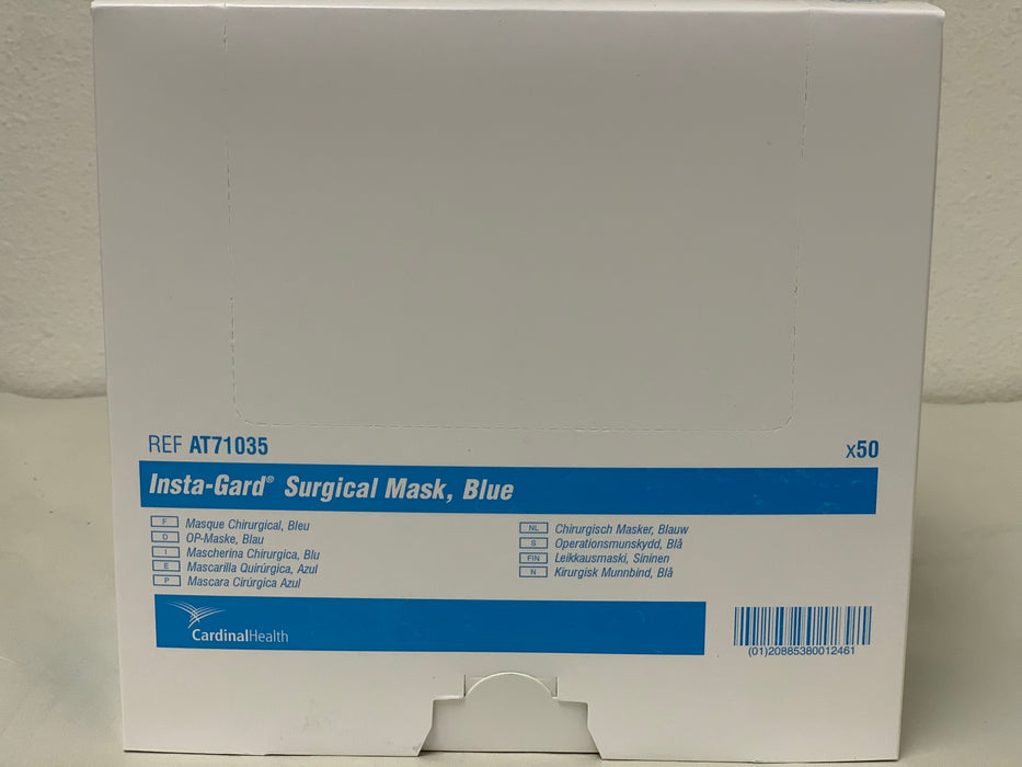 Cardinal AT71035 ASTM Level 1 Duckbill Surgical Masks with Tie Closure — Serfinity Medical