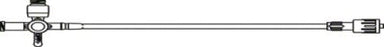 Ultraport - Anesthesia IV Administration Set 15 Drops / mL Drip Rate 136 Inch Tubing 3 Ports, 2 Ports - 08021-4565-25