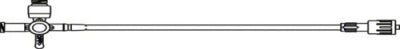 Ultraport - Anesthesia IV Administration Set 15 Drops / mL Drip Rate 136 Inch Tubing 3 Ports, 2 Ports - 08021-4565-25