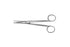 Padgett - Operating Scissors Mayo 8-1/2 Inch Length Surgical Grade Stainless Steel NonSterile Finger Ring Handle Curved Blade Blunt Tip / Blunt Tip - PM-0474
