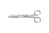Jarit - Bandage Scissors Knowles 5-1/2 Inch Length OR Grade Stainless Steel NonSterile Finger Ring Handle Side Curved Sharp Tip / Blunt Tip - 100-532