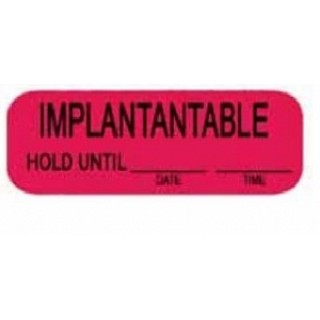 Pre-Printed Label