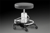 500 Series - Hydraulic Stool Tilting Adjustable Back Hydraulic Height Adjustment 5 Casters Gray - 546-207-9379