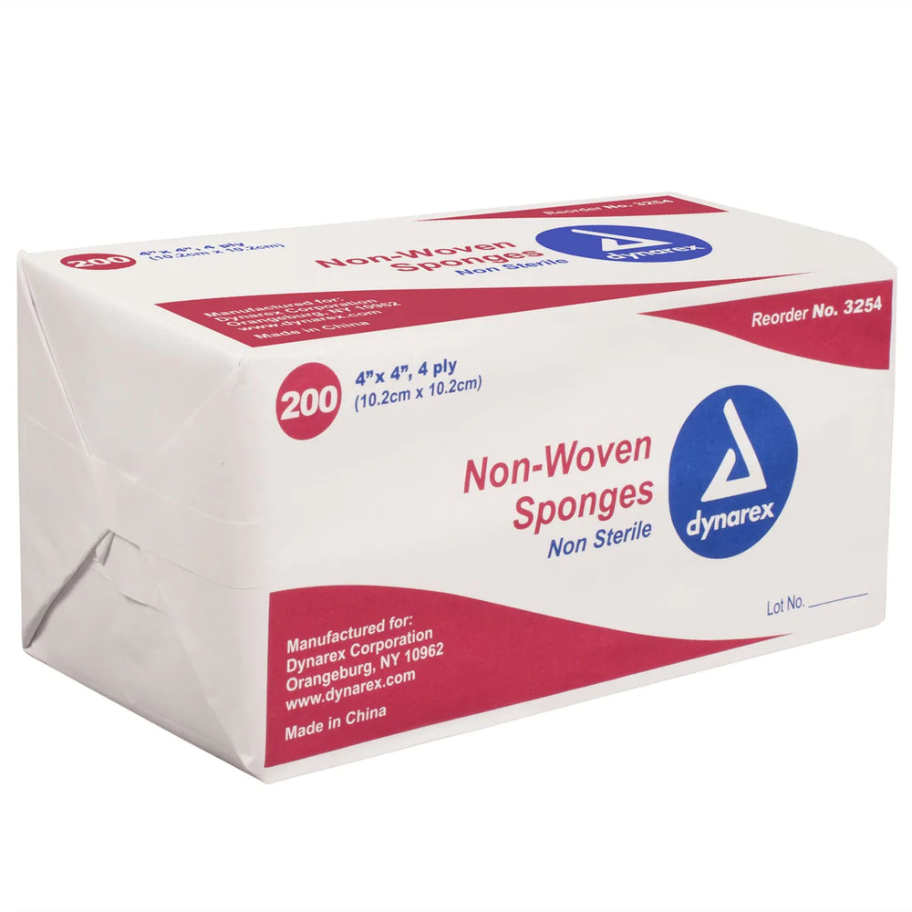 Cancer Diagnostics - Gauze Sponge Gauze 4-Ply 4 X 4 Inch Square NonSterile - GZ0404