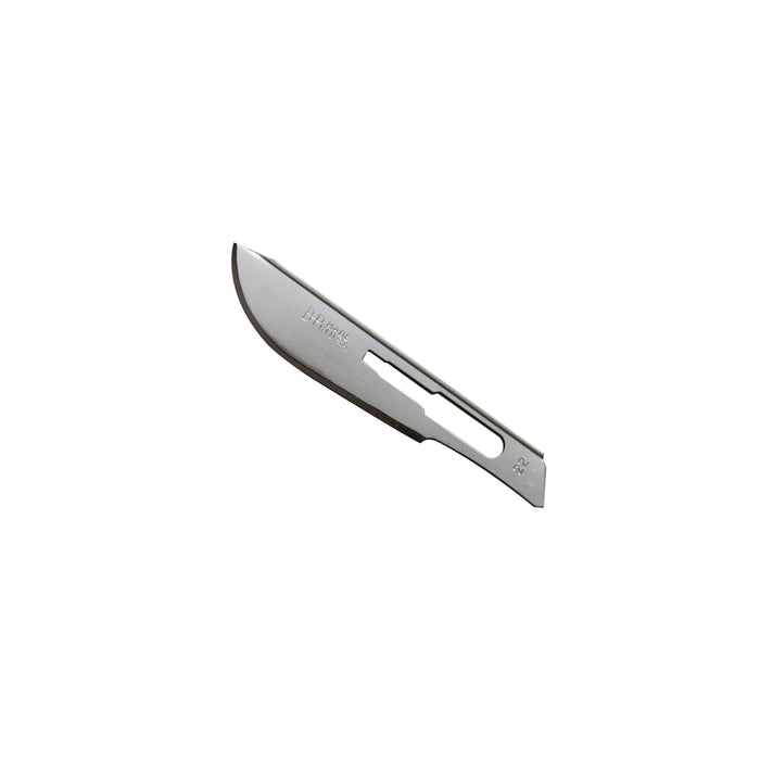 Bard-Parker Rib-Back - Surgical Blade Carbon Steel No. 22 NonSterile Disposable Individually Wrapped - BP22