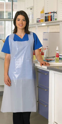 Cancer Diagnostics - Protective Apron One Size Fits Most White Disposable - FX8100