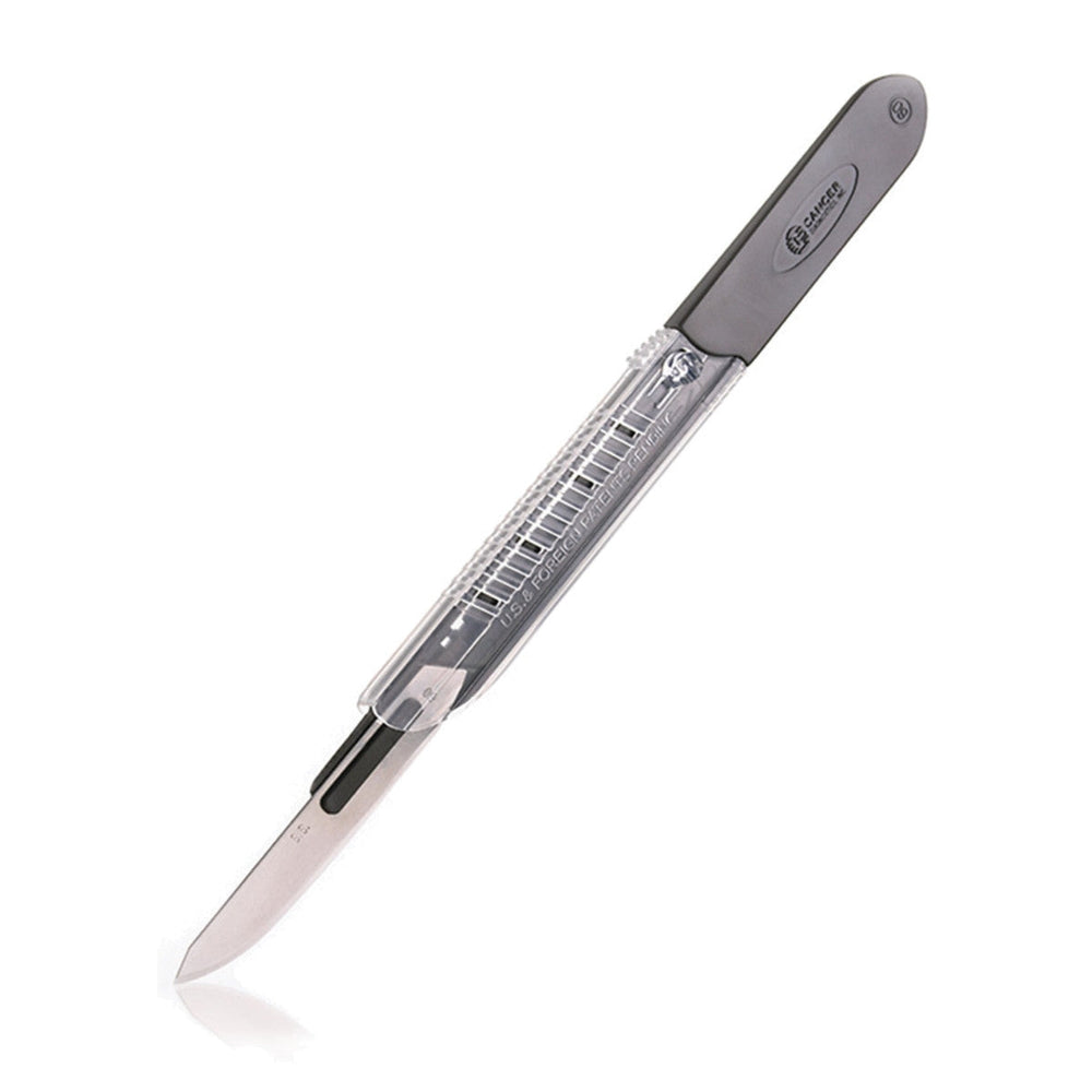 Stealth - Safety Scalpel No. 60 Stainless Steel / Plastic Rigid Handle NonSterile Reusable - SL0060