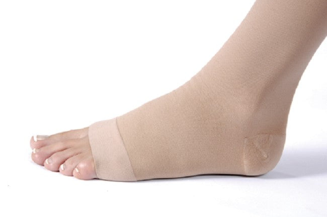 BSN Medical JOBST Relief Compression Stockings Thigh High Small Black Closed Toe - 114826