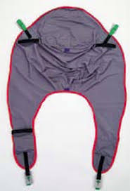 Hoyer - Comfort Standard Sling 4 Point Medium 500 lbs. Weight Capacity - NA25503