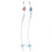 B. Braun MasterGuard Arteriovenous Fistula Needle 17 Gauge 1 Inch 12 Inch Tubing Without Port - D9-2007MG