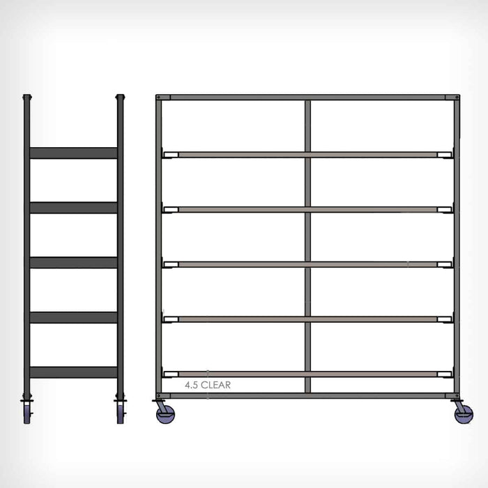 Mopec Guardian Rack Quick Deploy Morgue Rack & Body Tray System