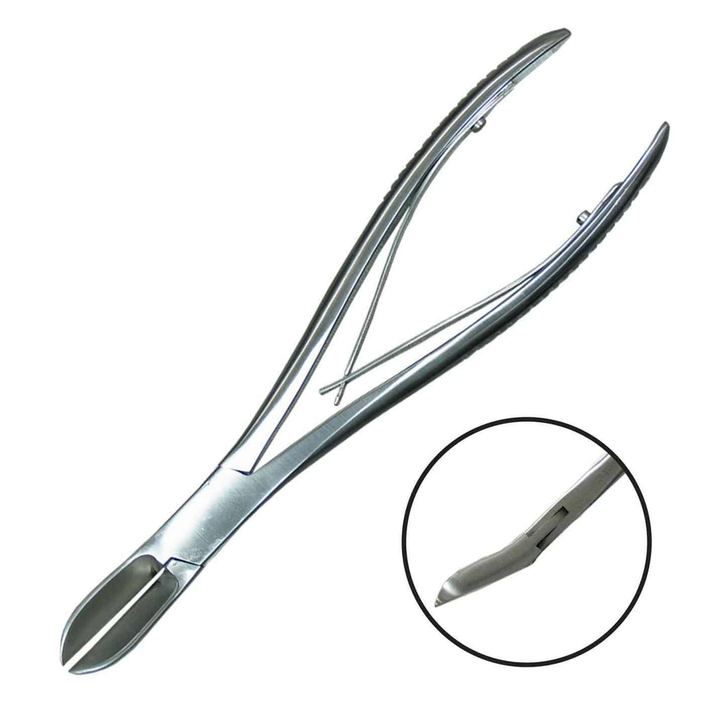 Mopec Forceps, Liston Bone Cutting, Angled