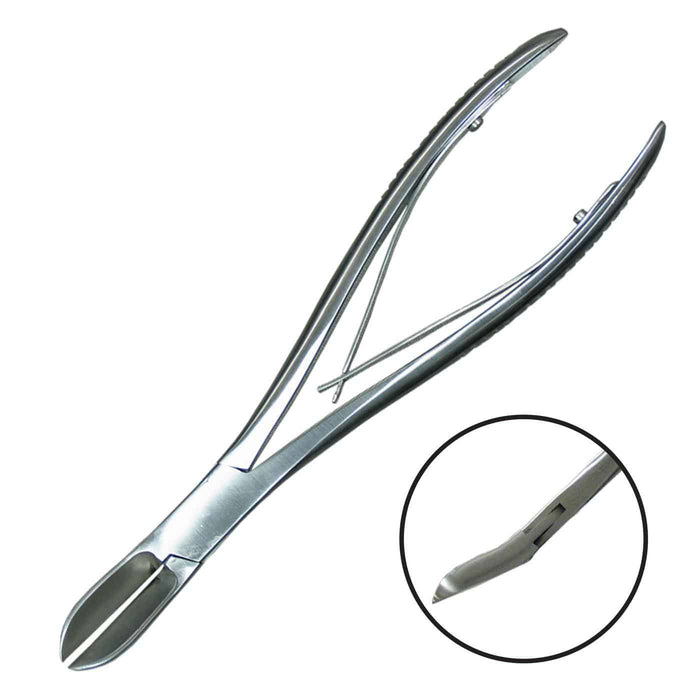 Mopec Forceps, Liston Bone Cutting, Angled