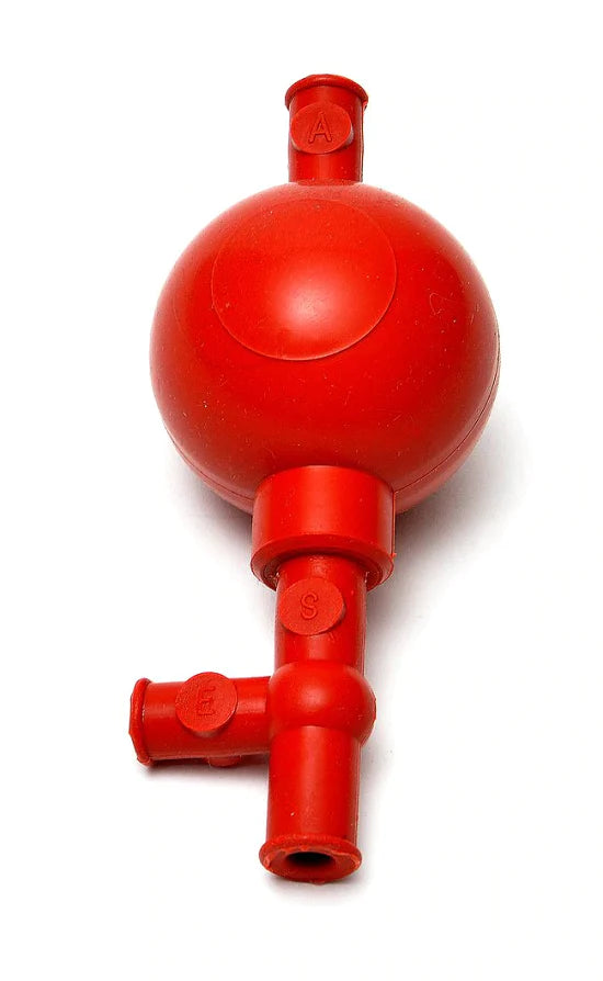 Fisherbrand - Filler, Pipette Silicone, Red, Bulb-Type - 13681102A