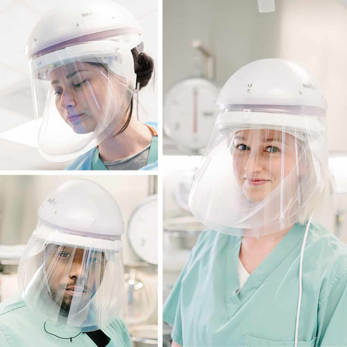 Mopec MaxAir Disposable Lens Cuff (DLC) Face Shields, 40/Box