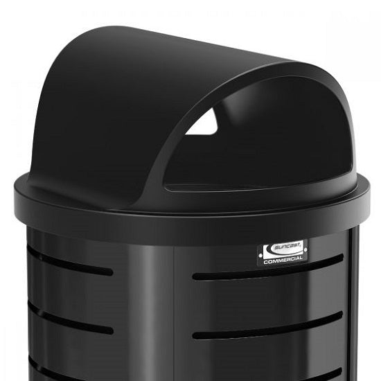 Decorative Metal Trash Can