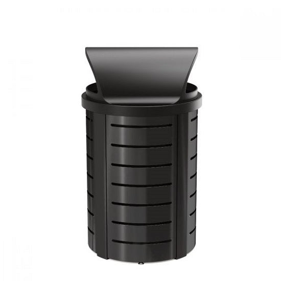 Decorative Metal Trash Can