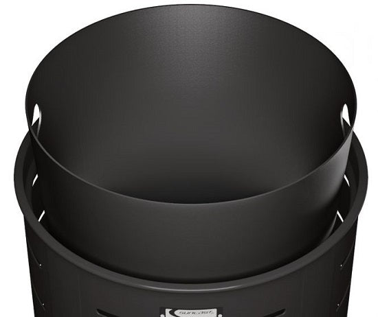 Trash Can with Metal Lid