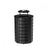 Trash Can with Metal Lid