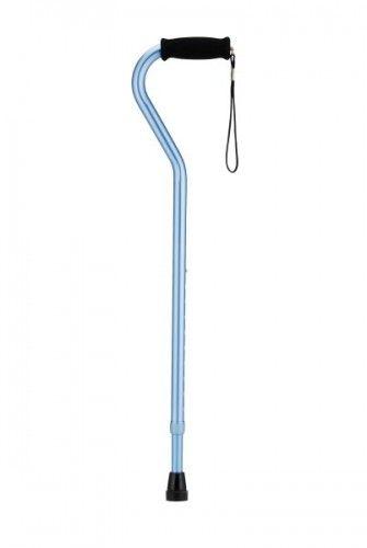 Nova Ortho-Med Offset Cane Nova Aluminum 30 To 39 Inch Height Blue - 1060BL
